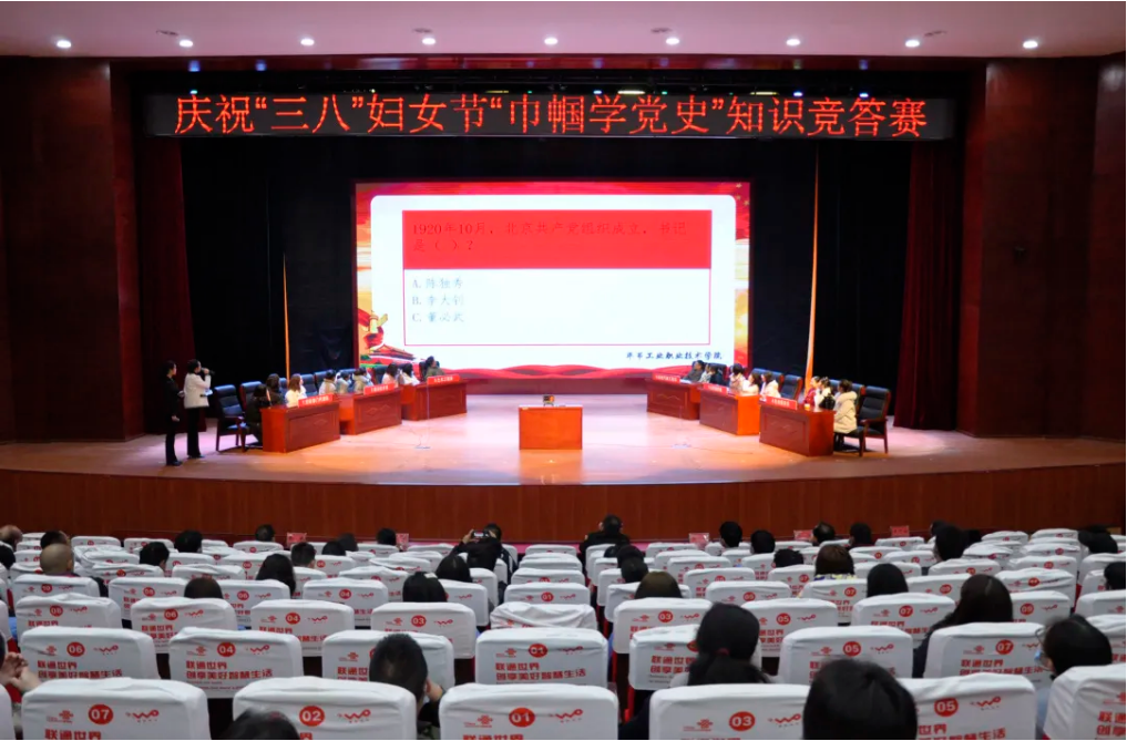 高手對決！學(xué)院“巾幗心向黨·奮斗新征程”黨史知識競賽活動圓滿舉行