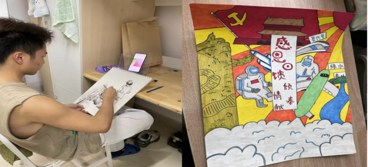 社會(huì)服務(wù)系開展“誠(chéng)信、感恩、勵(lì)志”主題繪畫活動(dòng)