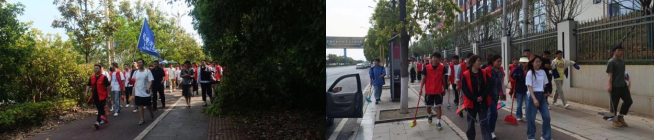 “聚校地青年力量，共建、共治、共享文明和諧家園 