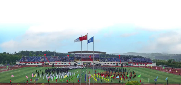 第二屆校園文化藝術(shù)節(jié)、第三屆田徑運(yùn)動(dòng)會(huì)正式開(kāi)幕！