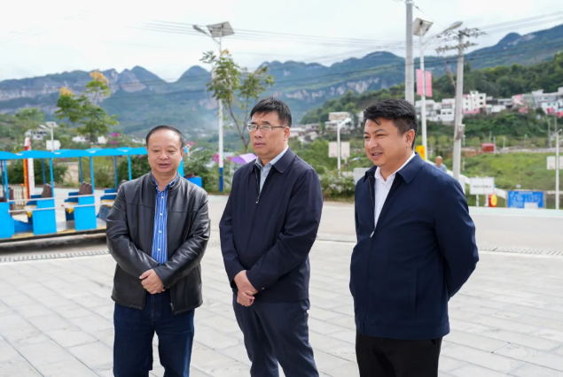 周杰帶隊到鄉(xiāng)村振興聯(lián)系點開展幫扶調研