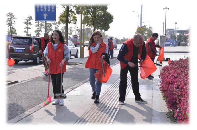 畢節(jié)工業(yè)職業(yè)技術(shù)學(xué)院黨群黨支部  開展“學(xué)黨史、辦實(shí)事，踐行雷鋒精神、為綠色環(huán)保獻(xiàn)力”主題黨日活動(dòng)